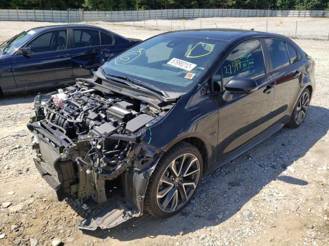 Photo 2 from auction – 2020 TOYOTA COROLLA SE with VIN 5YFP4RCE0LP028423