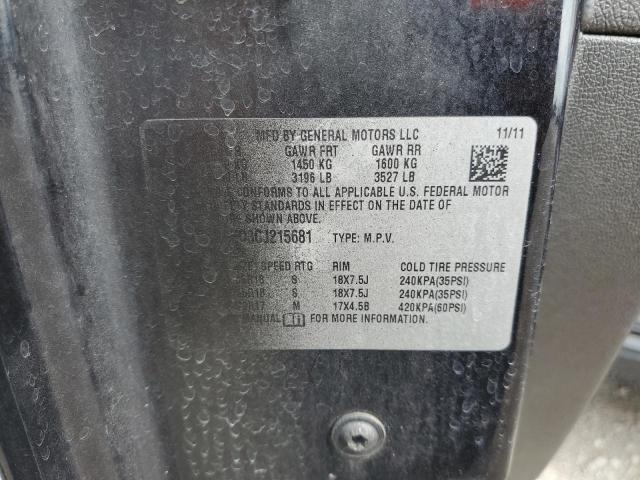 Photo 10 from auction – 2012 GMC ACADIA SLE with VIN 1GKKVPED3CJ215681