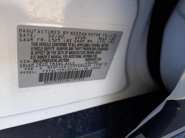 Photo 10 from auction – 2022 NISSAN KICKS with VIN 3N1CP5DVXNL497339