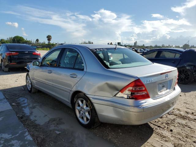 Photo 3 from auction – 2002 MERCEDES-BENZ C240 with VIN WDBRF61J92E003645
