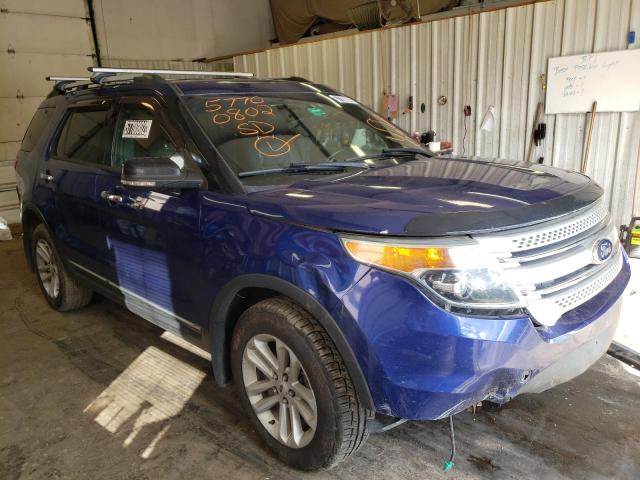 FORD EXPLORER X 2013 with VIN 1FM5K8D8XDGA82133 - Photo from auction