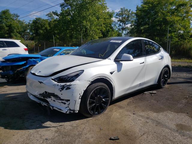 Photo 2 from auction – 2021 TESLA MODEL Y with VIN 5YJYGDEE5MF075875