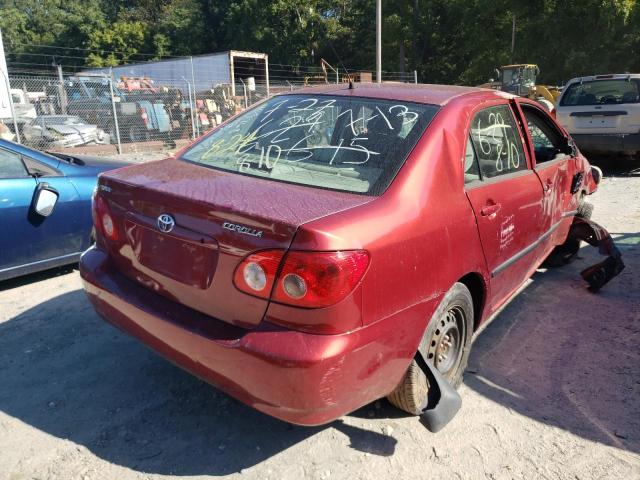 Photo 4 from auction – 2008 TOYOTA COROLLA CE with VIN 1NXBR32E78Z987317