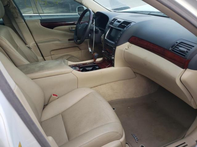 Photo 5 from auction – 2008 LEXUS LS 460 with VIN JTHBL46F285060636