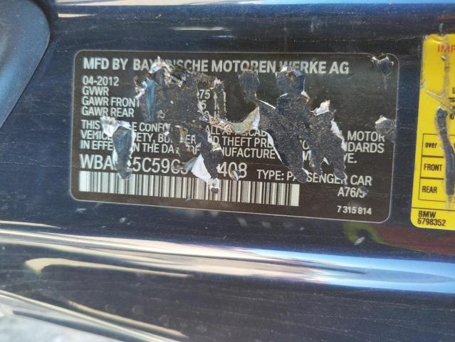 Photo 10 from auction – 2012 BMW 328 I SULE with VIN WBAKE5C59CJ106408
