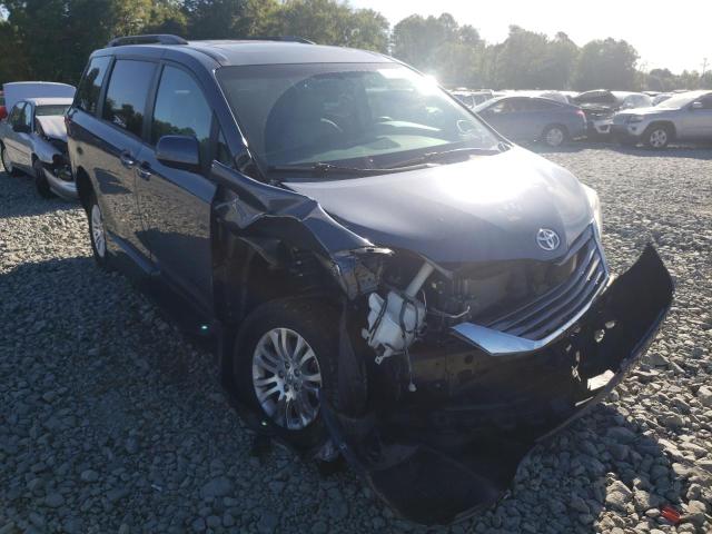 TOYOTA SIENNA XLE 2016 with VIN 5TDYK3DC4GS691706 - Photo from auction