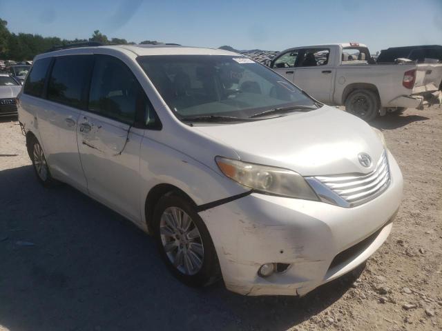 TOYOTA SIENNA XLE 2011 with VIN 5TDYK3DCXBS025880 - Photo from auction
