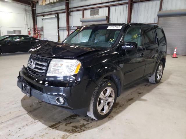 Photo 2 from auction – 2013 HONDA PILOT EXLN with VIN 5FNYF4H76DB012140
