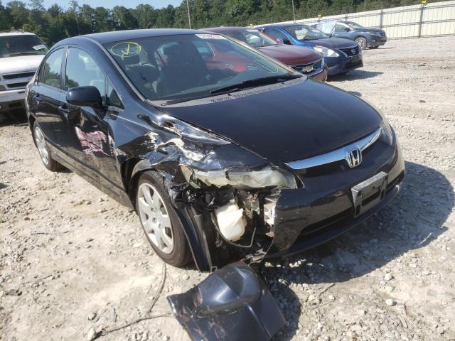 Photo 1 from auction – 2007 HONDA CIVIC LX with VIN 2HGFA16587H316317