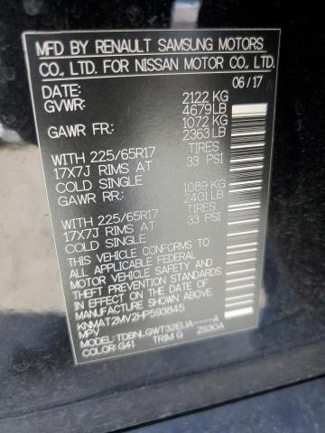 Photo 10 from auction – 2017 NISSAN ROGUE S with VIN KNMAT2MV2HP593845