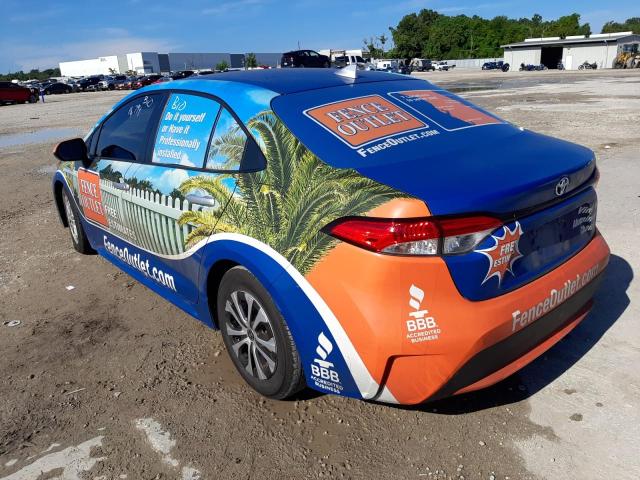 Photo 3 from auction – 2022 TOYOTA COROLLA LE with VIN JTDEAMDEXNJ048946
