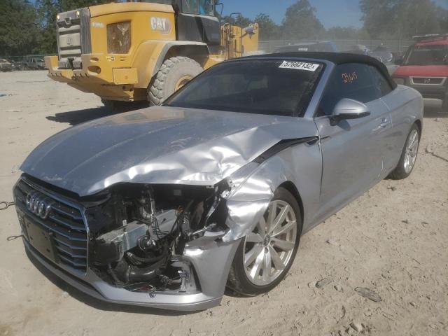 Photo 2 from auction – 2018 AUDI A5 PREMIUM with VIN WAUYNGF57JN009750
