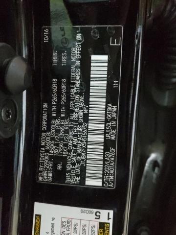 Photo 10 from auction – 2017 LEXUS GX 460 with VIN JTJBM7FX5H5156752