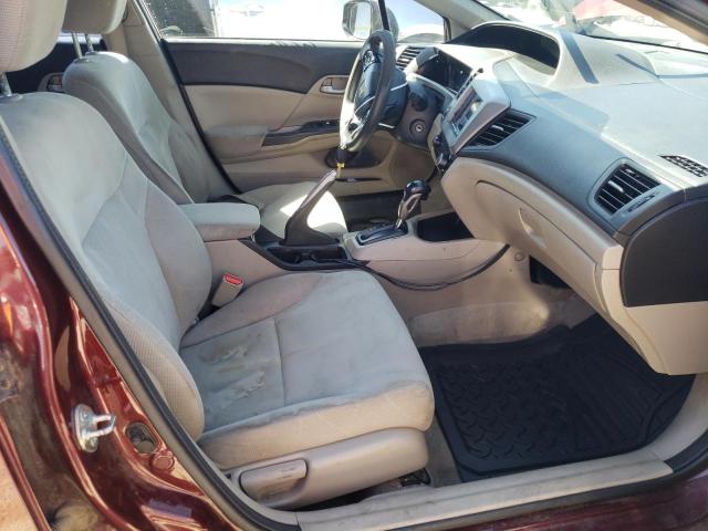 Photo 5 from auction – 2012 HONDA CIVIC LX with VIN 2HGFB2F57CH584305