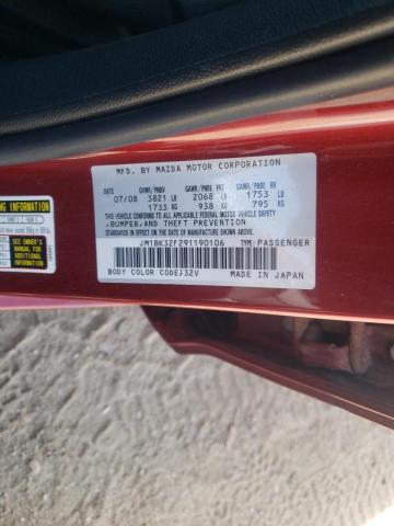 Photo 10 from auction – 2009 MAZDA 3 I with VIN JM1BK32F291190106