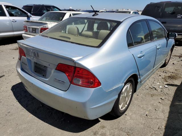 Photo 4 from auction – 2007 HONDA CIVIC HYBR with VIN JHMFA36247S024719