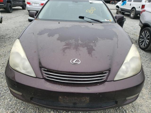 Photo 7 from auction – 2002 LEXUS ES 300 with VIN JTHBF30G125014273
