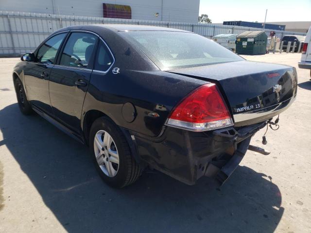 Photo 3 from auction – 2009 CHEVROLET IMPALA LS with VIN 2G1WB57N191243572