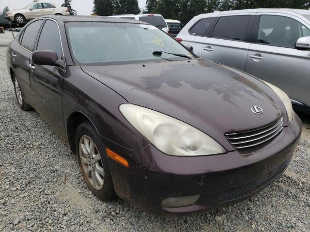 LEXUS ES 300 2002 with VIN JTHBF30G125014273 - Photo from auction