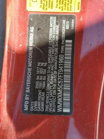Photo 10 from auction – 2015 MINI COOPER with VIN WMWXM5C57FT941960