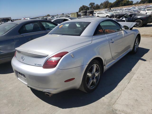 Photo 4 from auction – 2008 LEXUS SC 430 with VIN JTHFN45Y289019771