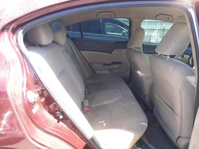 Photo 6 from auction – 2012 HONDA CIVIC LX with VIN 19XFB2F58CE347803