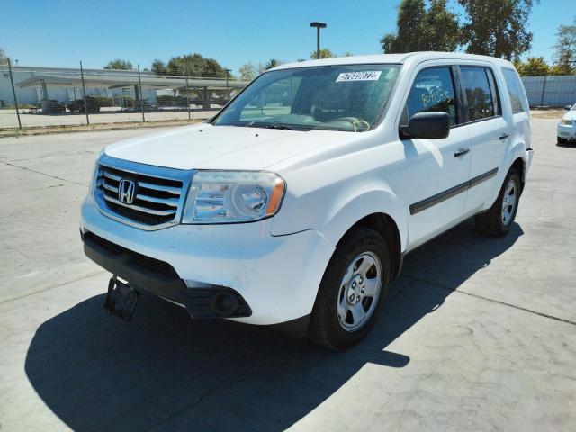 Photo 2 from auction – 2015 HONDA PILOT LX with VIN 5FNYF3H22FB023637