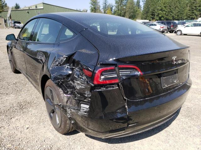 Photo 3 from auction – 2021 TESLA MODEL 3 with VIN 5YJ3E1EB5MF861938