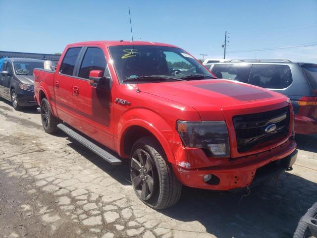 FORD F150 SUPER 2013 with VIN 1FTFW1EF8DFB72887 - Photo from auction