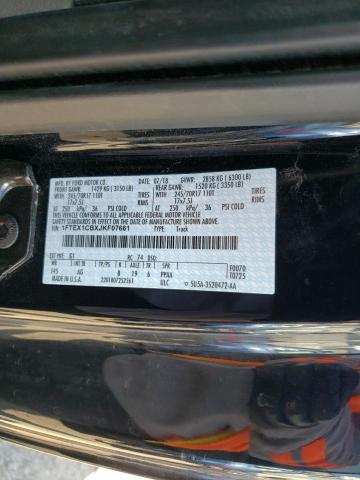 Photo 10 from auction – 2018 FORD F150 SUPER with VIN 1FTEX1CBXJKF07661