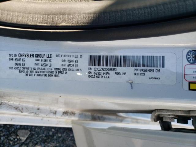 Photo 10 from auction – 2013 DODGE AVENGER SE with VIN 1C3CDZAG3DN508963