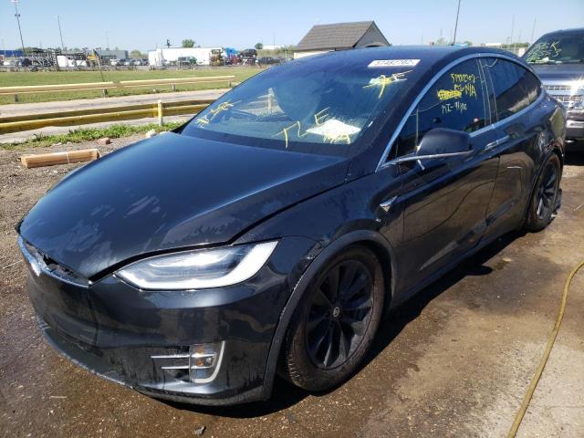 Photo 2 from auction – 2017 TESLA MODEL X with VIN 5YJXCBE24HF052613