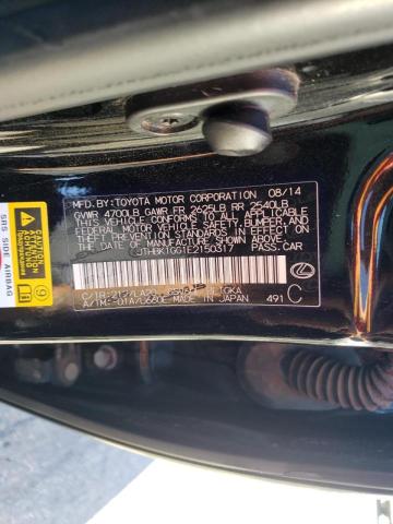 Photo 10 from auction – 2014 LEXUS ES 350 with VIN JTHBK1GG1E2150317