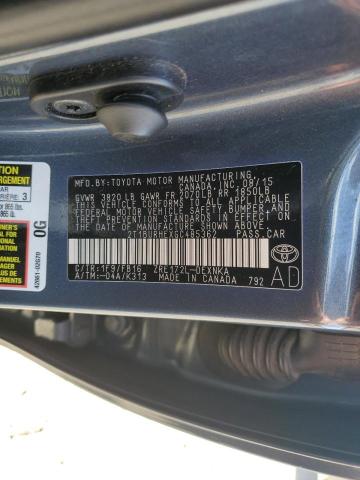 Photo 10 from auction – 2016 TOYOTA COROLLA L with VIN 2T1BURHEXGC485362