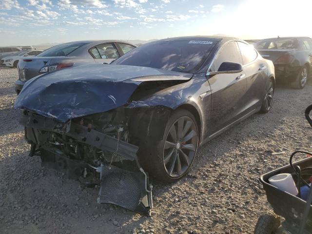 Photo 2 from auction – 2015 TESLA MODEL S P8 with VIN 5YJSA1H43FF085185