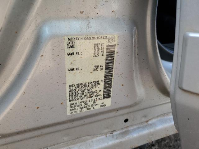 Photo 10 from auction – 2016 NISSAN ALTIMA 2.5 with VIN 1N4AL3AP1GC133101