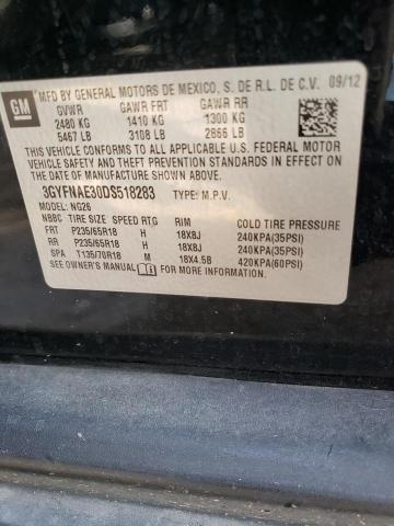 Photo 10 from auction – 2013 CADILLAC SRX with VIN 3GYFNAE30DS518283