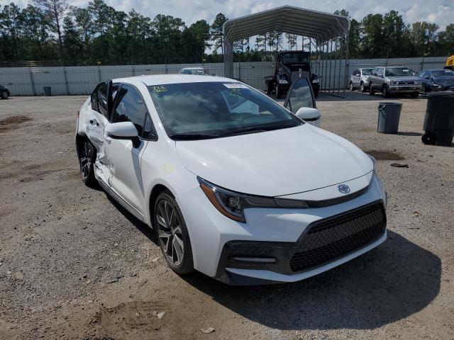TOYOTA COROLLA SE 2022 with VIN 5YFS4MCE4NP105956 - Photo from auction