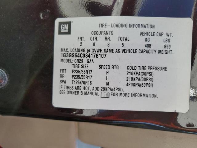 Photo 10 from auction – 2003 OLDSMOBILE AURORA 4.0 with VIN 1G3GS64C034176107