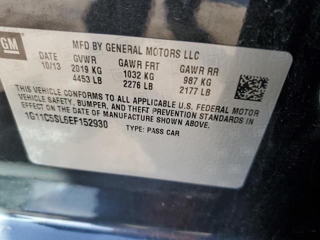 Photo 10 from auction – 2014 CHEVROLET MALIBU 1LT with VIN 1G11C5SL6EF152930