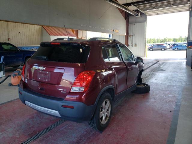 Photo 4 from auction – 2016 CHEVROLET TRAX 1LT with VIN 3GNCJPSB1GL238851