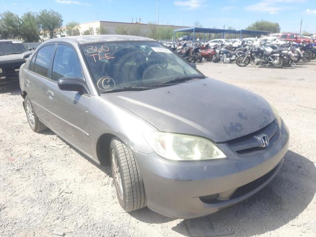 HONDA CIVIC LX 2005 with VIN 2HGES16535H629068 - Photo from auction