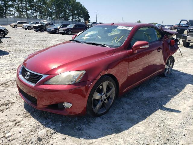 Photo 2 from auction – 2010 LEXUS IS 250 with VIN JTHFF2C21A2502702