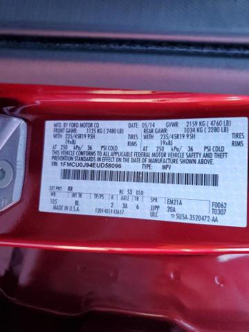 Photo 10 from auction – 2014 FORD ESCAPE TIT with VIN 1FMCU0J94EUD58096