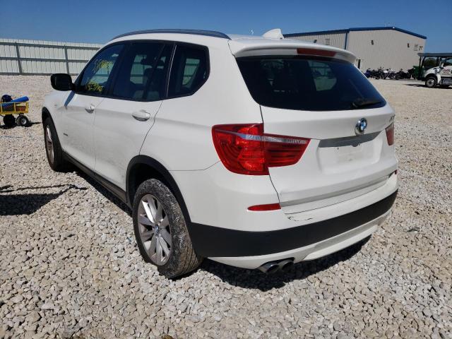 Photo 3 from auction – 2014 BMW X3 XDRIVE2 with VIN 5UXWX9C55E0D10168
