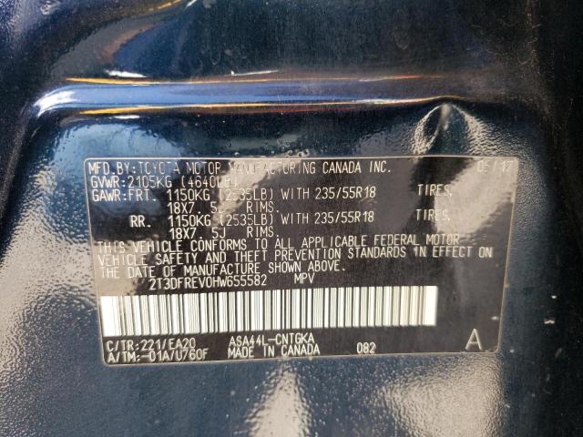 Photo 10 from auction – 2017 TOYOTA RAV4 LIMIT with VIN 2T3DFREV0HW655582