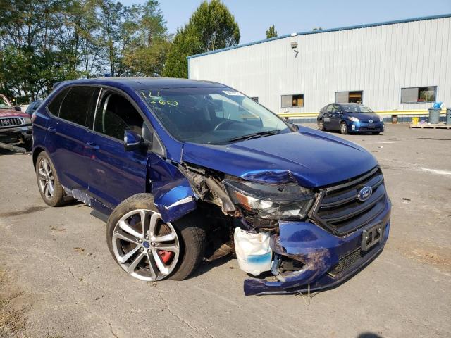 FORD EDGE SPORT 2015 with VIN 2FMTK4AP4FBC42285 - Photo from auction