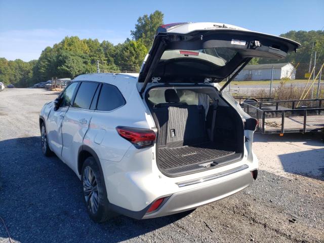 Photo 3 from auction – 2021 TOYOTA HIGHLANDER with VIN 5TDFZRBH1MS063845