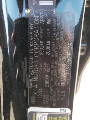 Photo 10 from auction – 2015 KIA FORTE EX with VIN KNAFZ4A84F5387141