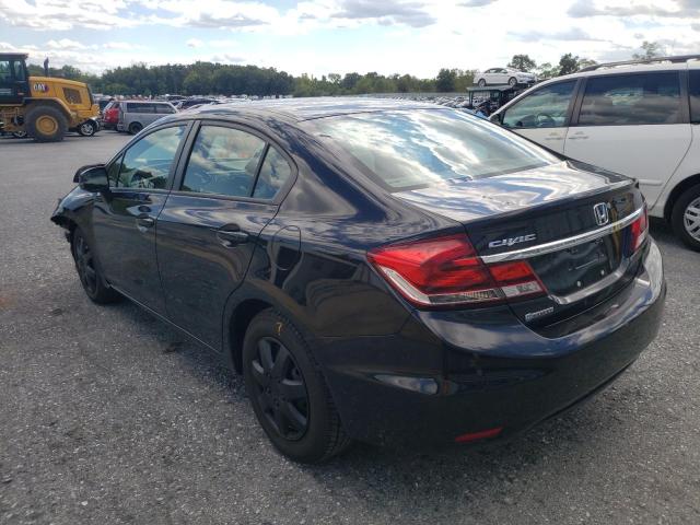 Photo 3 from auction – 2013 HONDA CIVIC LX with VIN 19XFB2F58DE216551